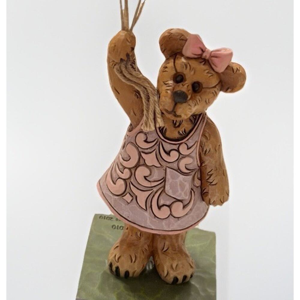 New JIM SHORE Boyds Bears Penny McLovely Take Me Away Bear Balloons 3654/65 - Picture 16 of 16